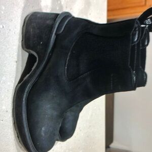 Sorel slip on hi line boots